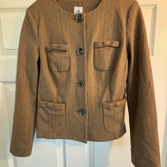 Cabi Penny Blazer, Herringbone Fleck Size XS - Picture 7 of 7